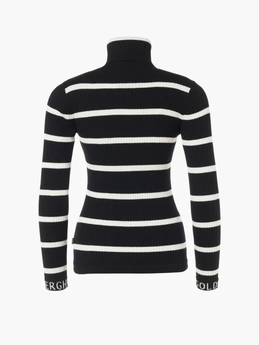 Goldbergh MIMI Long Sleeve Knit Sweater breton stripe blue/cream
