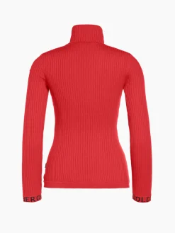Goldbergh MIRA Long Sleeve Knit Sweater flame Best