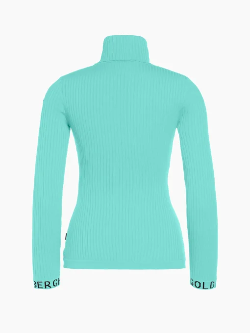 Goldbergh MIRA Long Sleeve Knit Sweater ice green