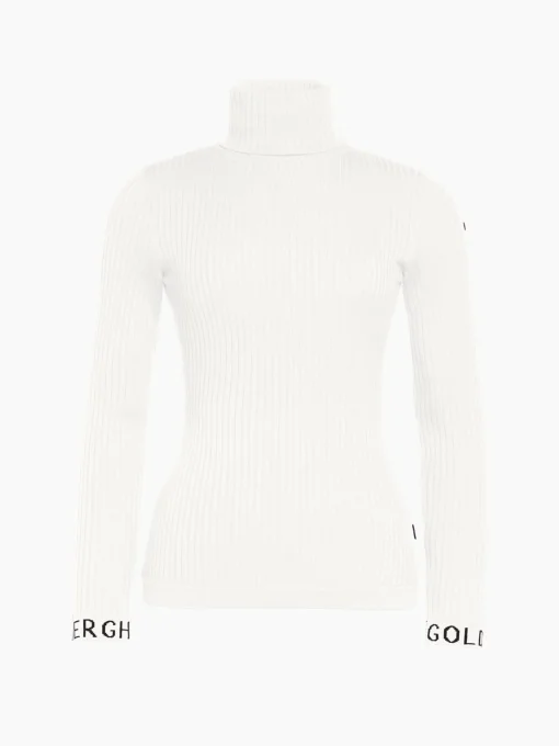 Goldbergh MIRA Long Sleeve Knit Sweater cream Hot