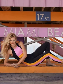 Goldbergh MOVE Tight pink/papaya Online