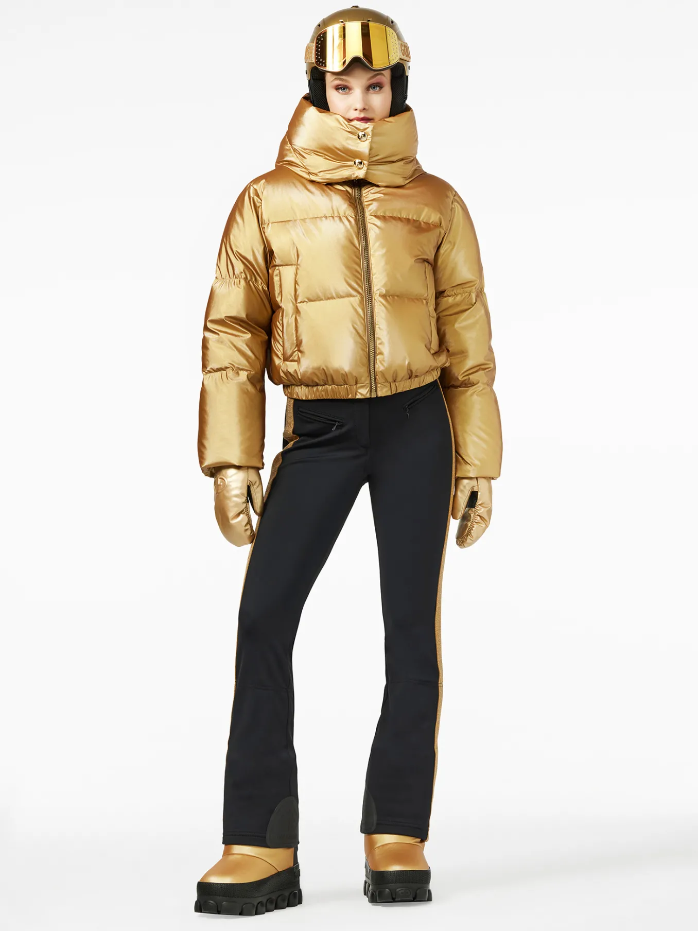 Goldbergh OCÉANE Ski Jacket gold Discount