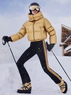 Goldbergh OCÉANE Ski Jacket gold Discount