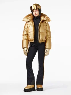 Goldbergh OCÉANE Ski Jacket gold Discount