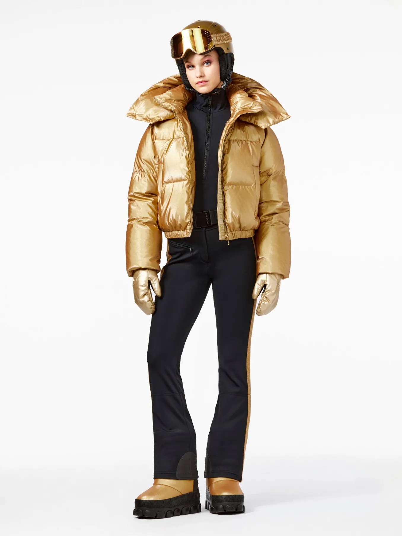 Goldbergh OCÉANE Ski Jacket gold Discount