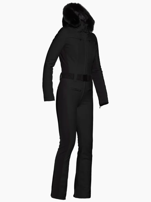 Goldbergh PARRY FAUX BORDER Ski Suit black