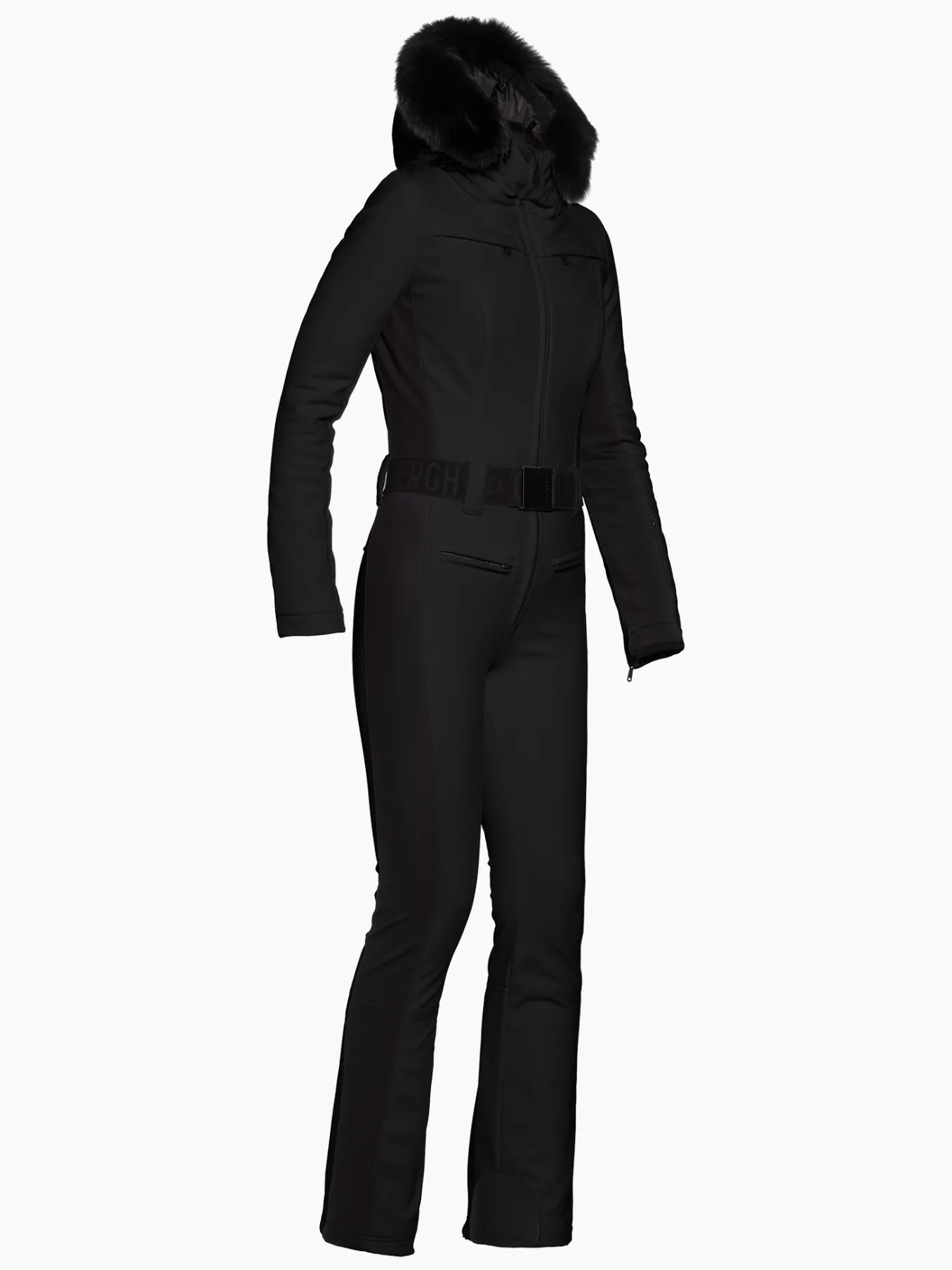 Goldbergh PARRY FAUX BORDER Ski Suit black