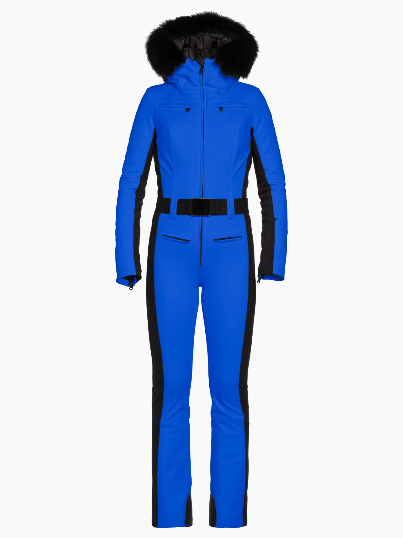 Goldbergh PARRY LONG FAUX BORDER Ski Suit dazzling blue Discount