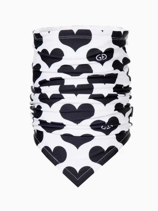 Goldbergh PEPETTE Neckwarmer white/black New