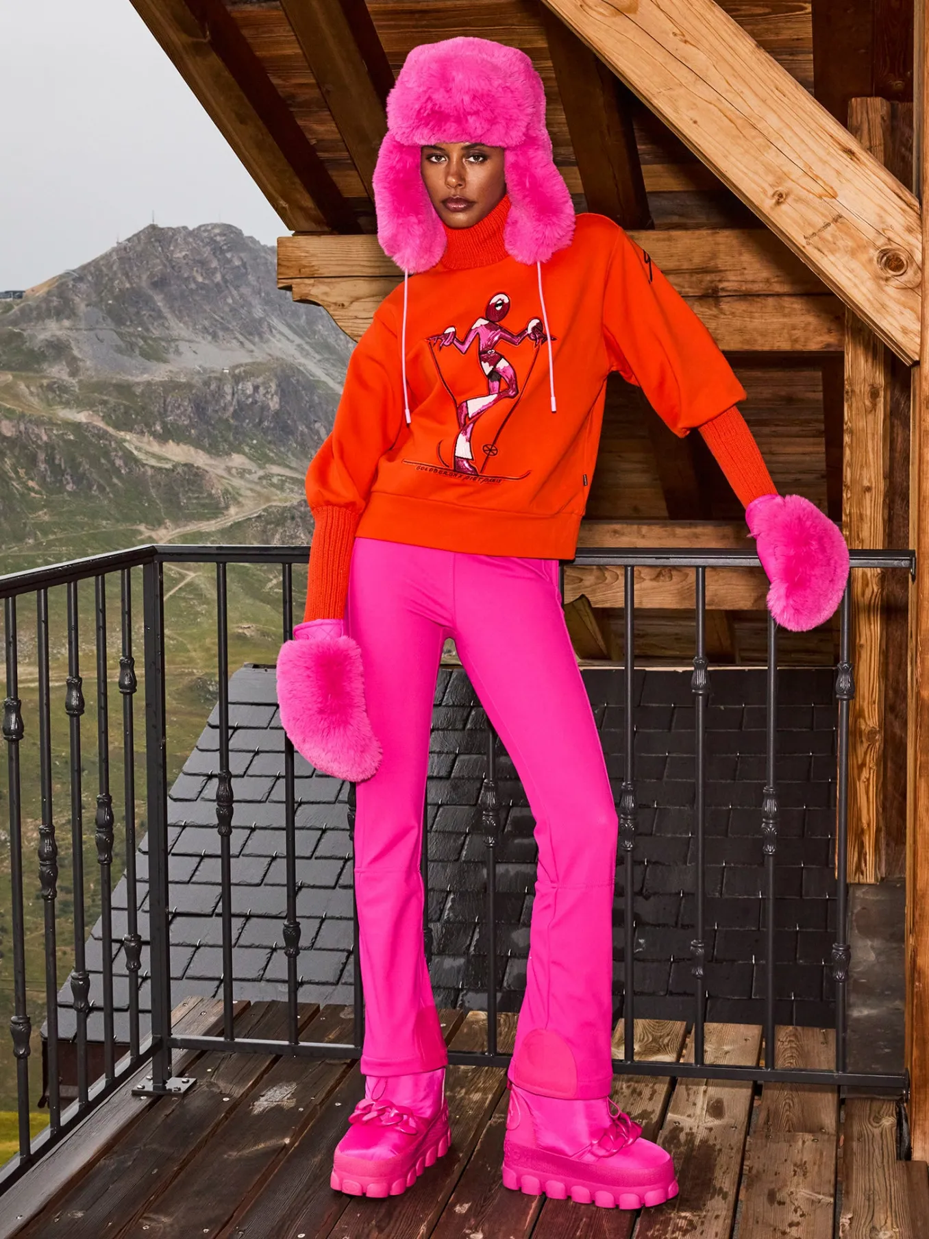 Goldbergh PRET À PORTER Turtle Neck Sweater orange Sale
