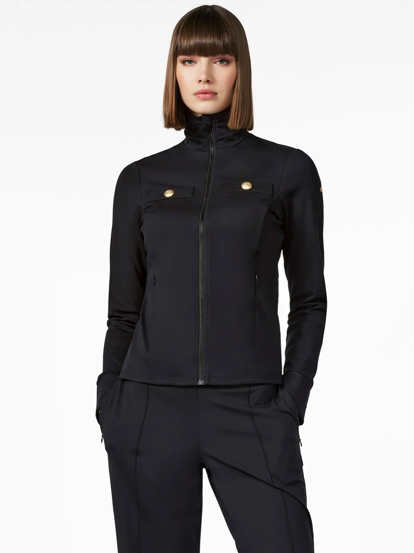Goldbergh RENÉE Full Zip Cardigan black Sale