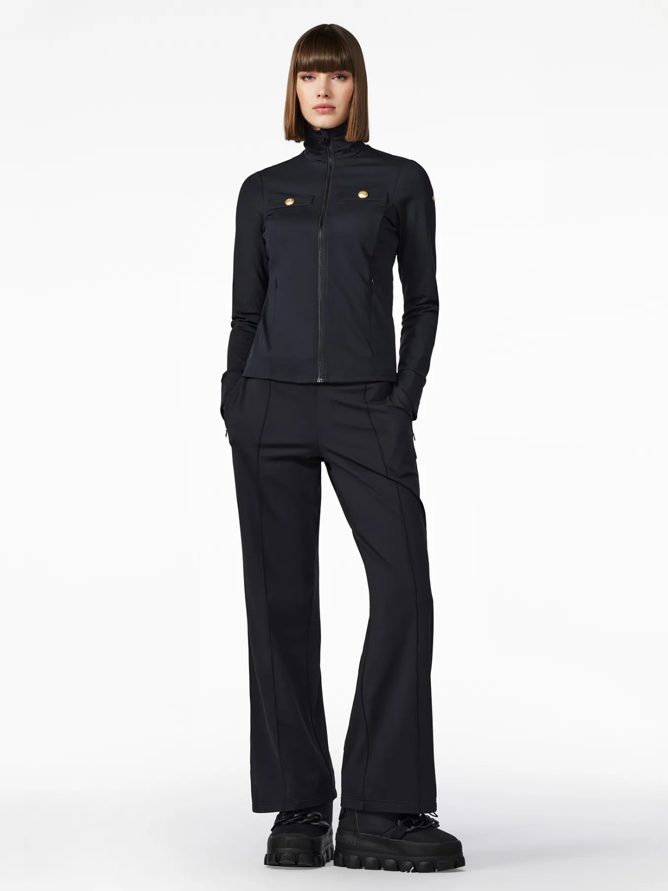 Goldbergh RENÉE Full Zip Cardigan black Sale