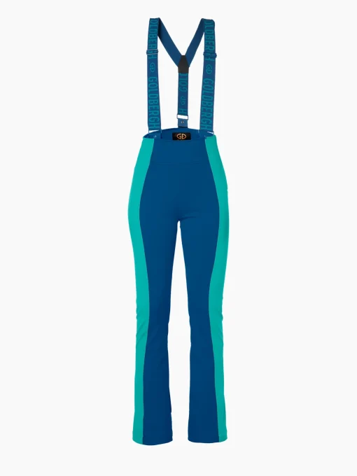 Goldbergh RETRO Ski Pants deep teal Discount