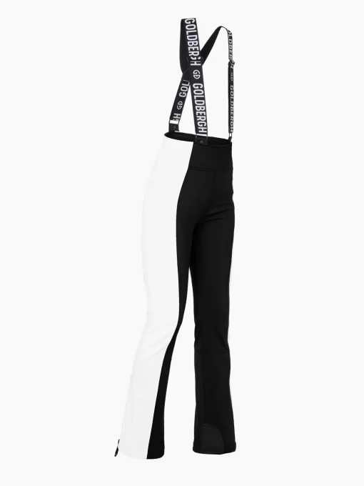 Goldbergh RETRO Ski Pants black/white Online