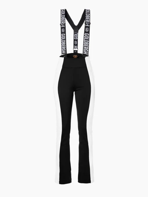 Goldbergh RETRO Ski Pants black/white Online