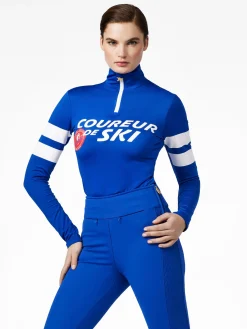 Goldbergh RIDER Ski Pully dazzling blue Online
