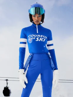 Goldbergh RIDER Ski Pully dazzling blue Online