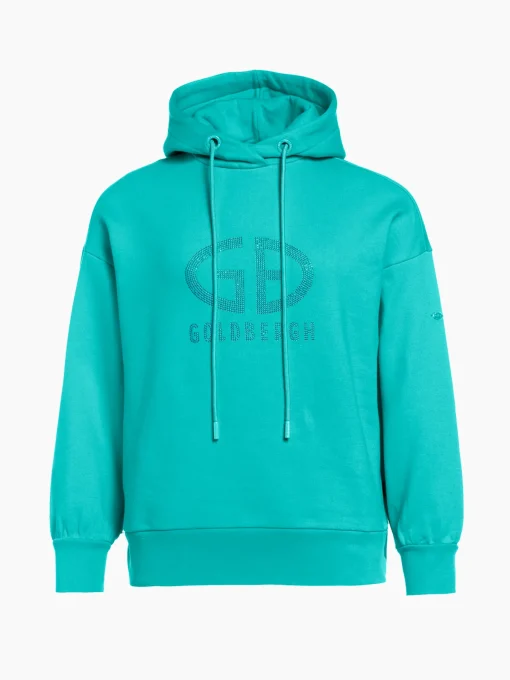 Goldbergh SPARKLING Hooded Sweater ice green Discount