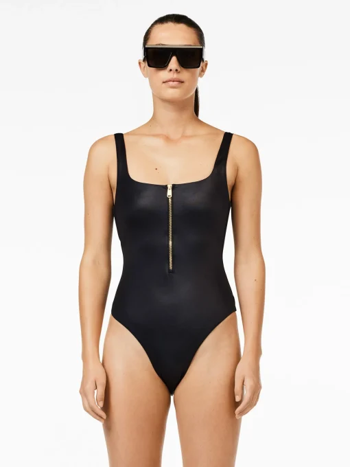 Goldbergh SURFSIDE Bathing Suit Zipper black Online