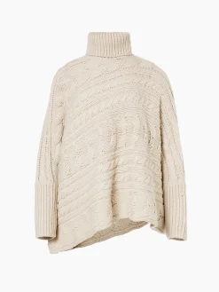 Goldbergh TWIST Oversize Knit Sweater champagne