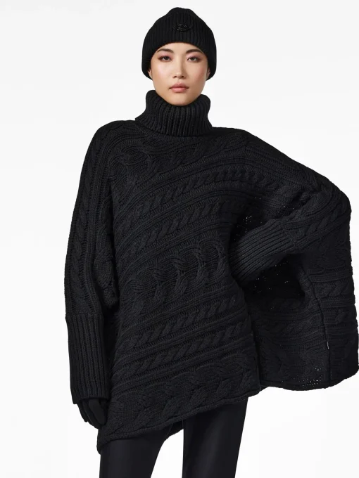 Goldbergh TWIST Oversize Knit Sweater black Clearance