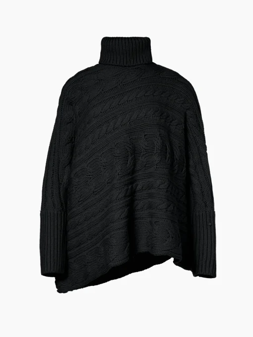Goldbergh TWIST Oversize Knit Sweater black Clearance