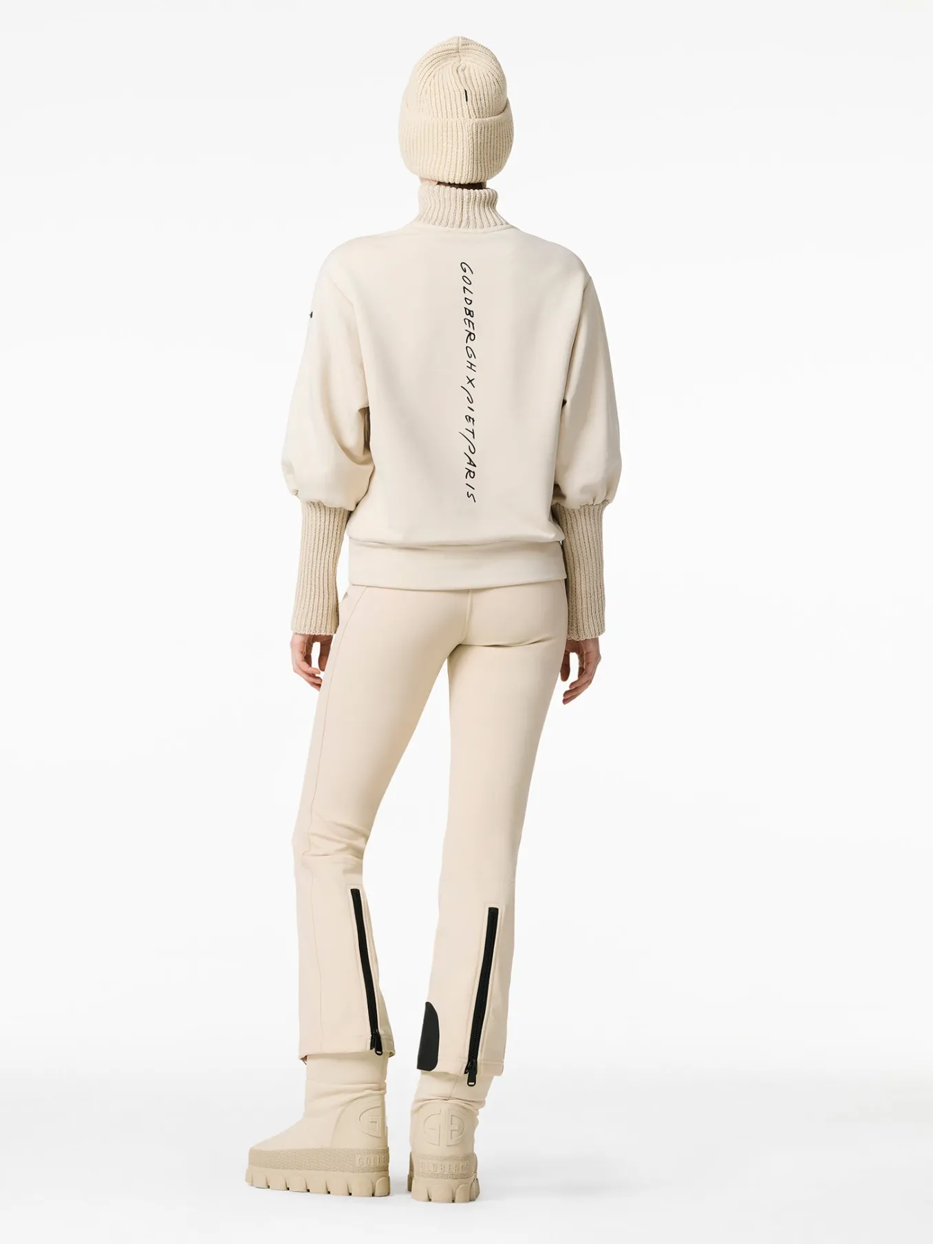 Goldbergh VOYAGE Turtle Neck Sweater champagne Online