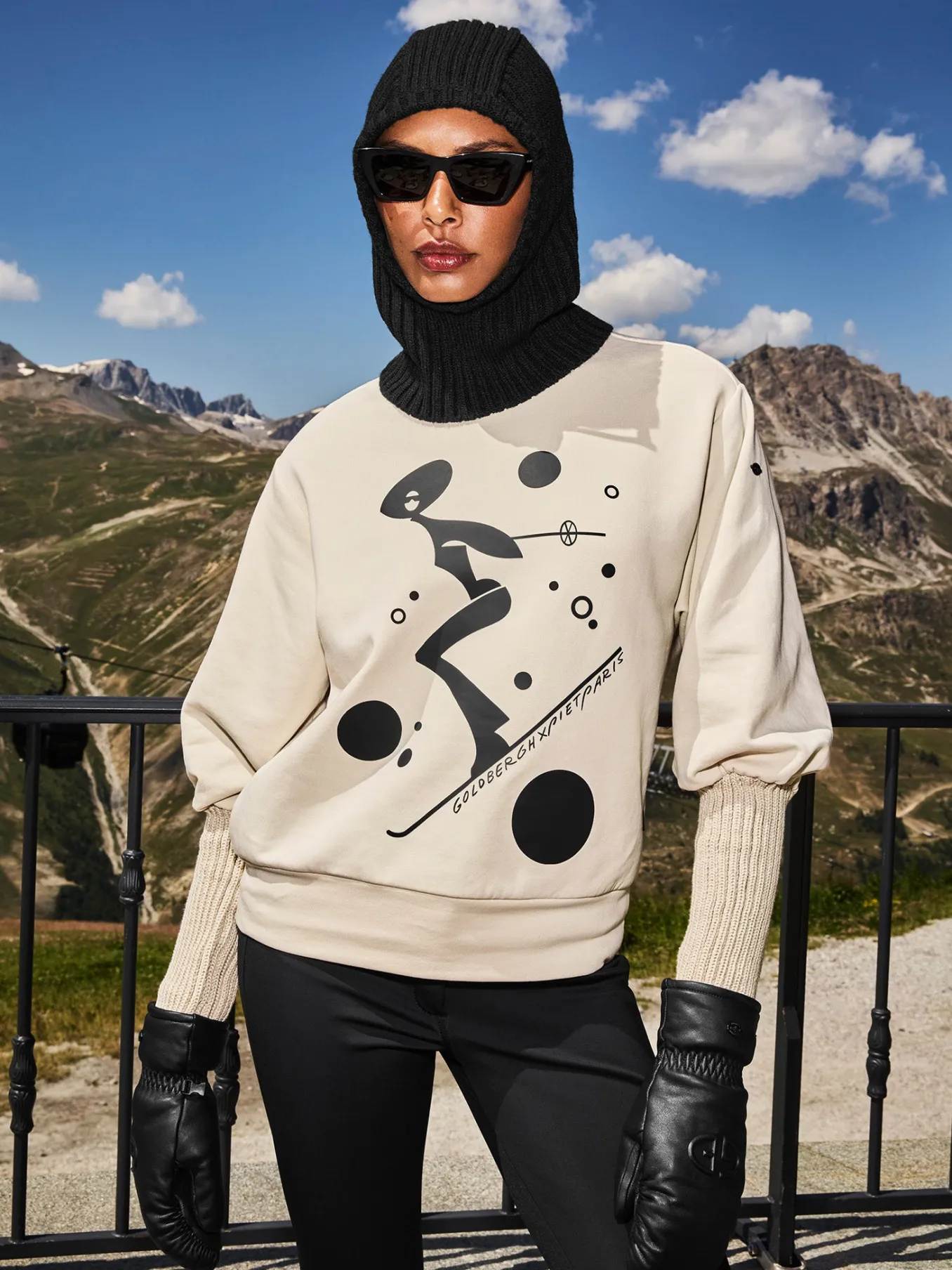 Goldbergh VOYAGE Turtle Neck Sweater champagne Online